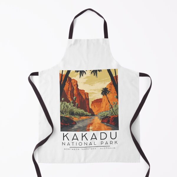 Item preview, A Vintage Illustration of Kakadu National Park - Northern Territory - Australia designed and sold by GoodOldVintage.