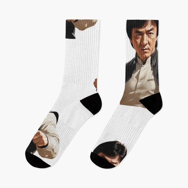 Item preview, Jackie Chan Action Pose – Martial Arts Legend designed and sold by MavPro.