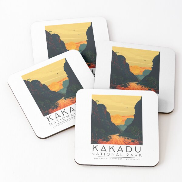 Item preview, A Vintage Illustration of Kakadu National Park - Northern Territory - Australia designed and sold by GoodOldVintage.