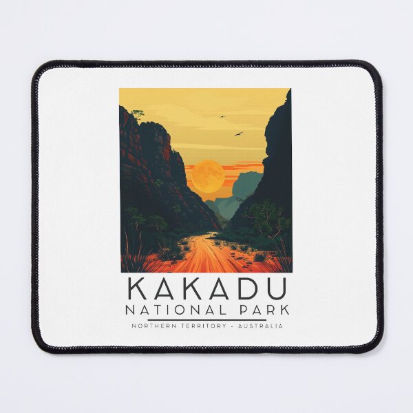 Item preview, A Vintage Illustration of Kakadu National Park - Northern Territory - Australia designed and sold by GoodOldVintage.