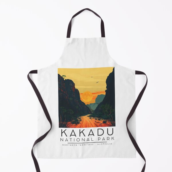 Item preview, A Vintage Illustration of Kakadu National Park - Northern Territory - Australia designed and sold by GoodOldVintage.