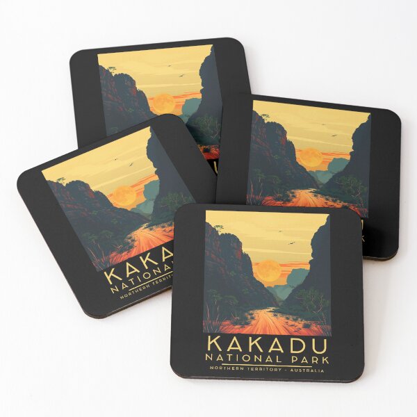 Item preview, A Vintage Illustration of Kakadu National Park - Northern Territory - Australia designed and sold by GoodOldVintage.