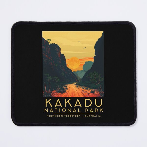 Item preview, A Vintage Illustration of Kakadu National Park - Northern Territory - Australia designed and sold by GoodOldVintage.