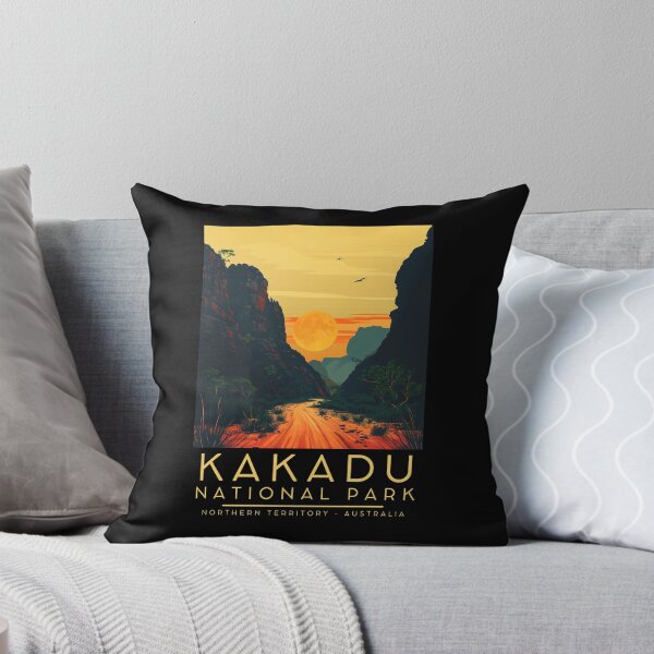 Item preview, A Vintage Illustration of Kakadu National Park - Northern Territory - Australia designed and sold by GoodOldVintage.