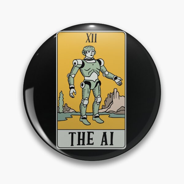 Item preview, The AI - Funny LLM / Artificial Intelligence Tarot Card designed and sold by isstgeschichte.