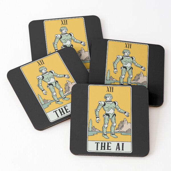 Item preview, The AI - Funny LLM / Artificial Intelligence Tarot Card designed and sold by isstgeschichte.