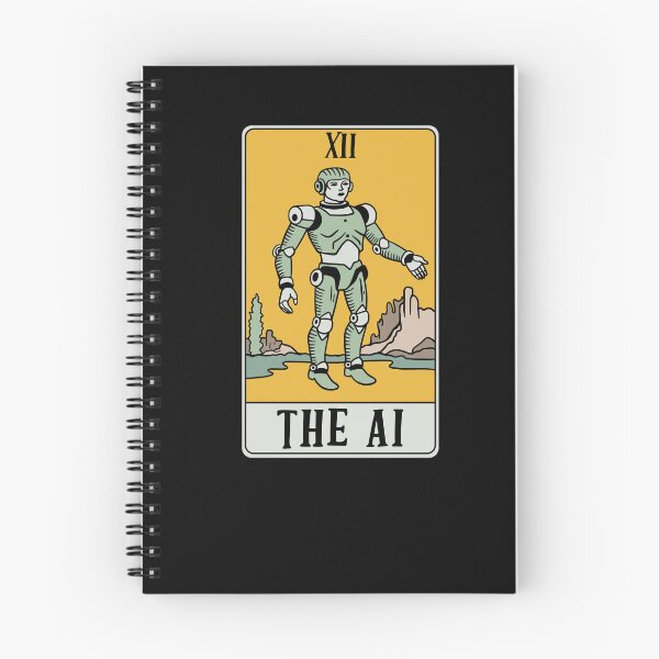 Item preview, The AI - Funny LLM / Artificial Intelligence Tarot Card designed and sold by isstgeschichte.