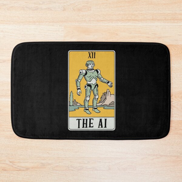 Item preview, The AI - Funny LLM / Artificial Intelligence Tarot Card designed and sold by isstgeschichte.