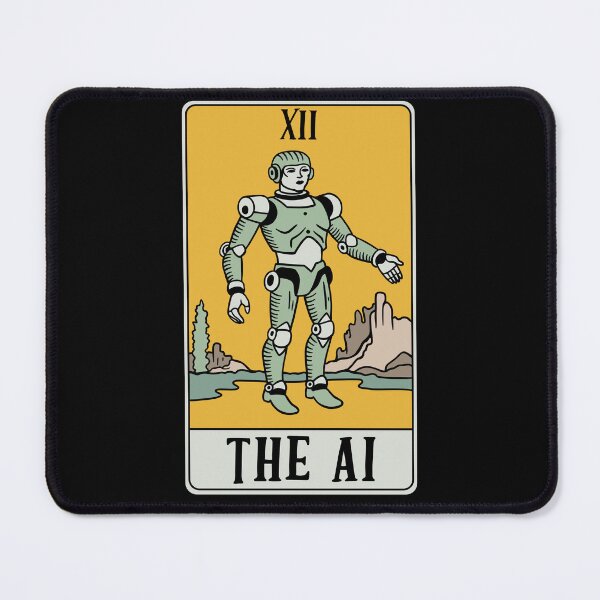 Item preview, The AI - Funny LLM / Artificial Intelligence Tarot Card designed and sold by isstgeschichte.