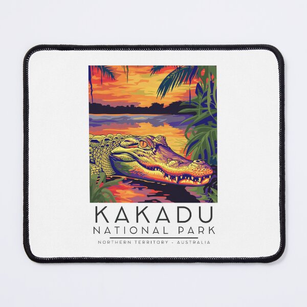 Item preview, A Vintage Illustration of Kakadu National Park - Northern Territory - Australia designed and sold by GoodOldVintage.