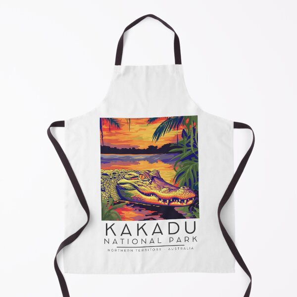 Item preview, A Vintage Illustration of Kakadu National Park - Northern Territory - Australia designed and sold by GoodOldVintage.