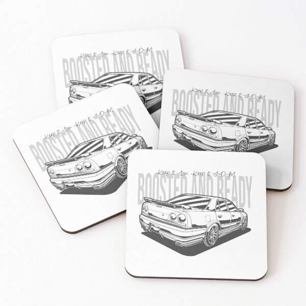 Item preview, JDM Nissan GTR 34 Line Art designed and sold by TrilogyMerch.