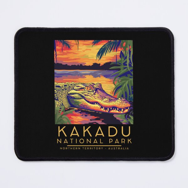 Item preview, A Vintage Illustration of Kakadu National Park - Northern Territory - Australia designed and sold by GoodOldVintage.