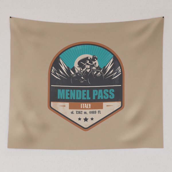 Item preview, Mendel Pass Italy Cycling Mountain Design designed and sold by CynthiaGraphics.