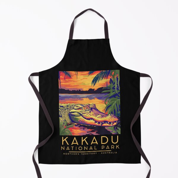 Item preview, A Vintage Illustration of Kakadu National Park - Northern Territory - Australia designed and sold by GoodOldVintage.