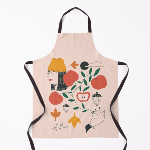 Item preview, Cool Autumn Girl and Apples  designed and sold by Haley Schulz.