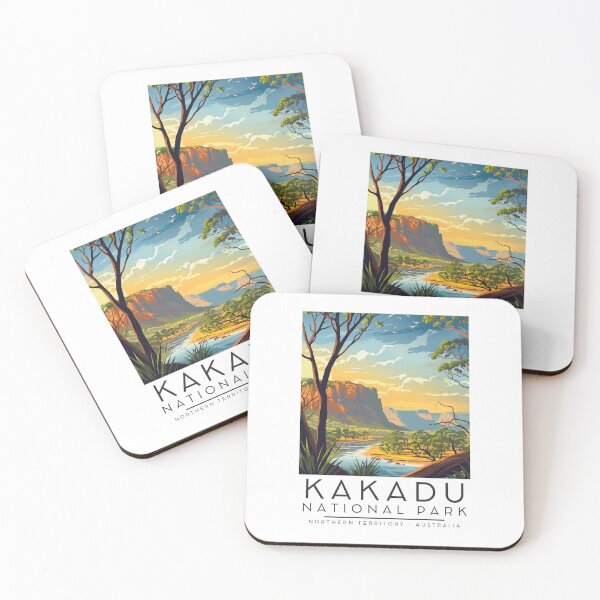 Item preview, A Vintage Illustration of Kakadu National Park - Northern Territory - Australia designed and sold by GoodOldVintage.