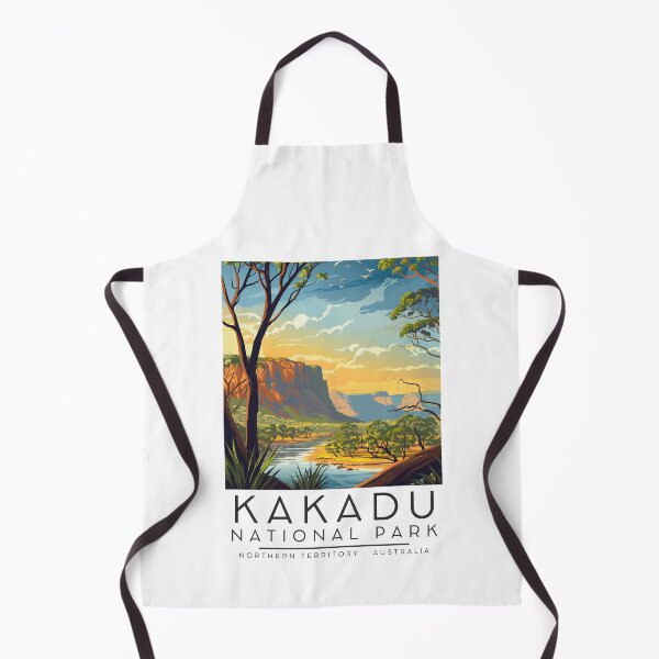 Item preview, A Vintage Illustration of Kakadu National Park - Northern Territory - Australia designed and sold by GoodOldVintage.