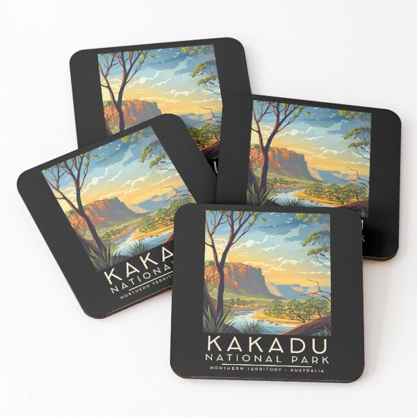 Item preview, A Vintage Illustration of Kakadu National Park - Northern Territory - Australia designed and sold by GoodOldVintage.