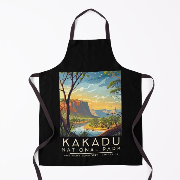 Item preview, A Vintage Illustration of Kakadu National Park - Northern Territory - Australia designed and sold by GoodOldVintage.