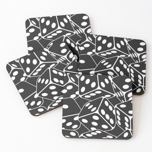 Item preview, Black Dice Pattern designed and sold by iamdesigns14.