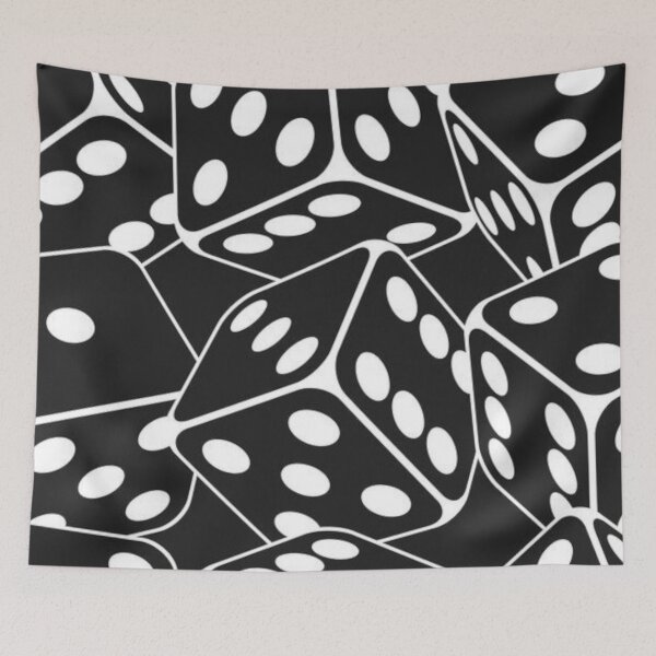 Item preview, Black Dice Pattern designed and sold by iamdesigns14.
