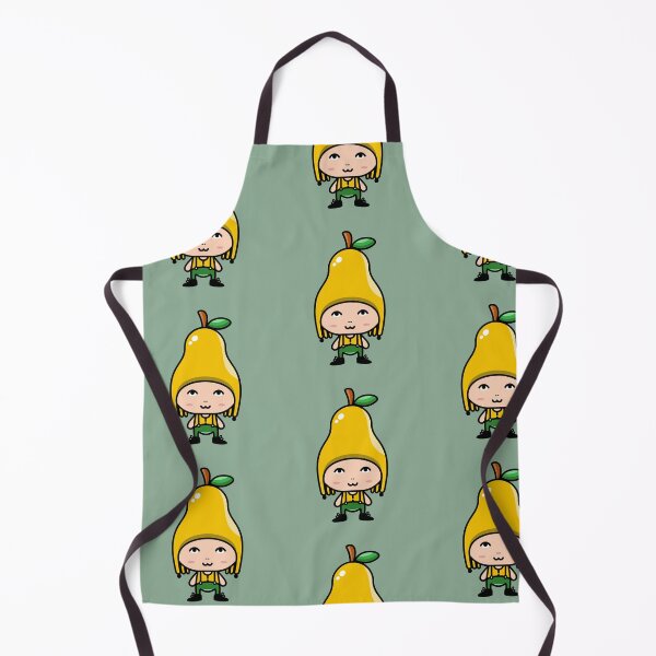 Item preview, Cute character in pear fruit costume cartoon designed and sold by merupa.
