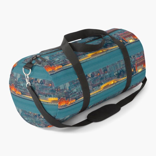 Item preview, Maat. Museu de electricidade. sunset on the other side of the river designed and sold by Tereza Pilar Art.