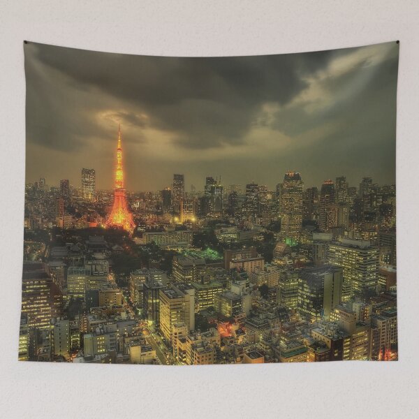Item preview, Tokyo Skyline designed and sold by skalihm.