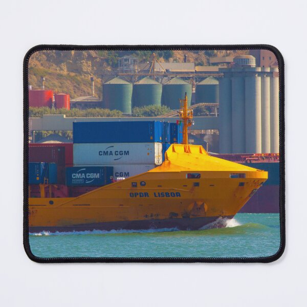 Item preview, yellow ship designed and sold by Tereza Pilar  Art.