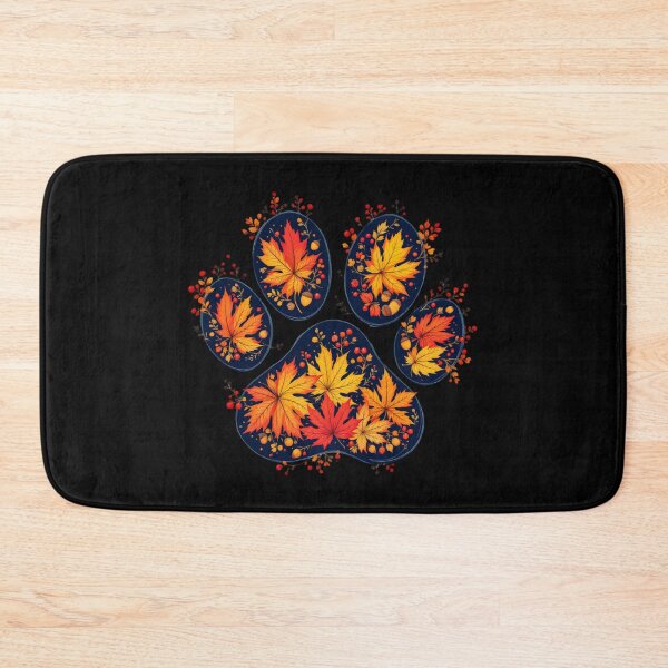 Item preview, autumn paw print  designed and sold by jkrphoto.