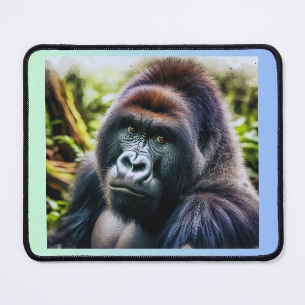 Item preview, Handsome Gorilla mousepad. designed and sold by MICKSPIKS.