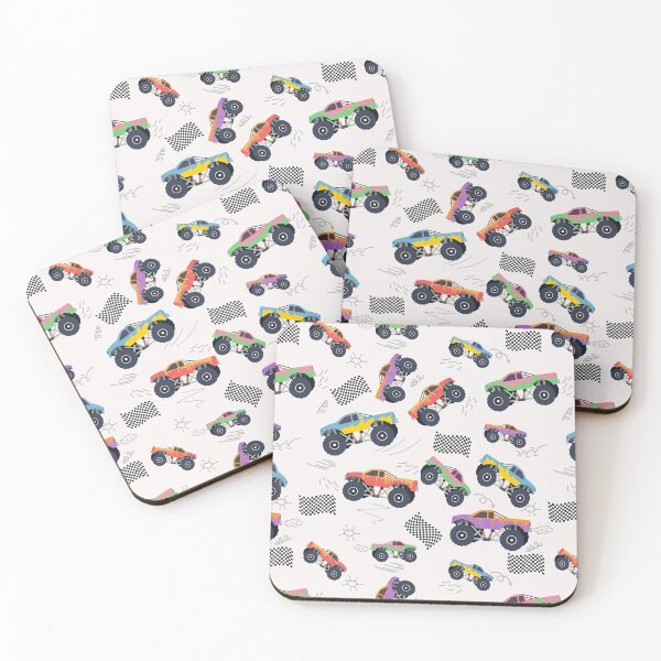 Item preview, Colorful Racing Trucks Racing Pattern designed and sold by idovedesign.