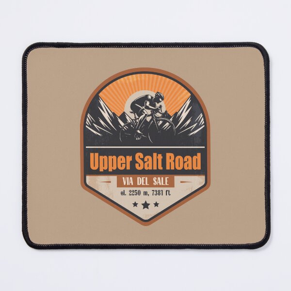 Item preview, Upper Salt Road (Via del Sale) Cycling Mountain Design designed and sold by CynthiaGraphics.
