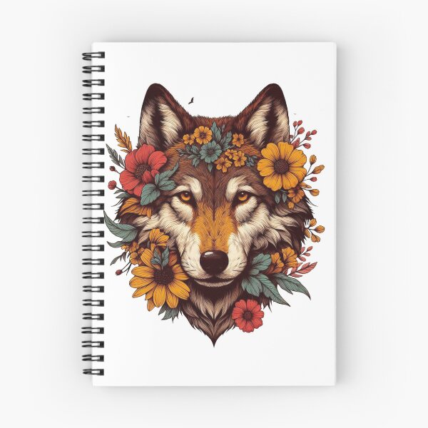 Aperçu de l'œuvre Grand et étonnant loup floral créée et vendue par Chamelart.