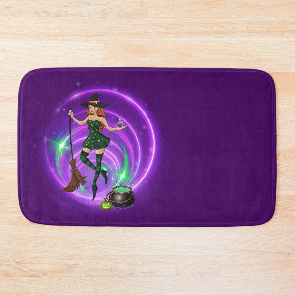 Item preview, Greeny Witchy Purple Party designed and sold by BlueBee by Miona.