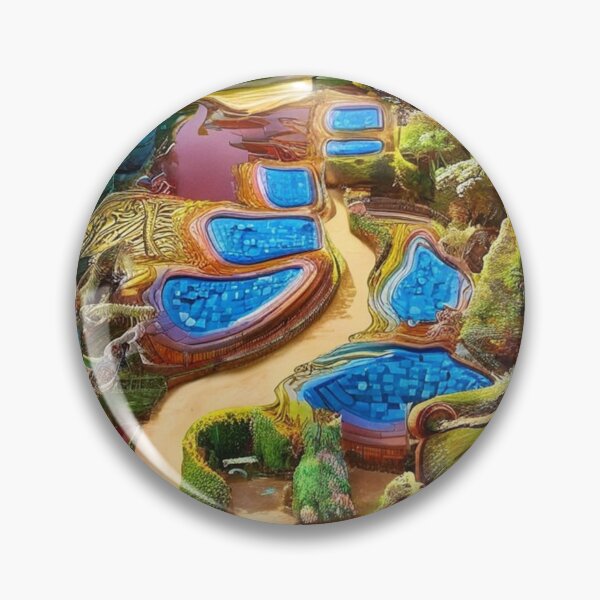 Item preview,  Dreamlike Terraced Garden with Pools designed and sold by KilianSzmid.