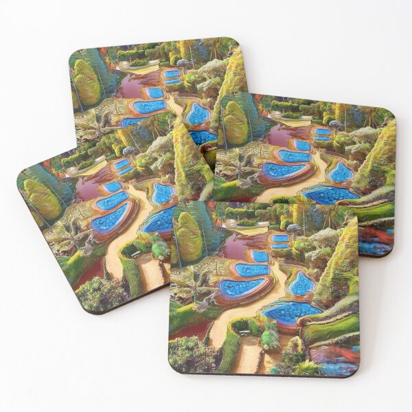 Item preview,  Dreamlike Terraced Garden with Pools designed and sold by KilianSzmid.