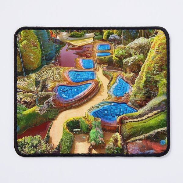 Item preview,  Dreamlike Terraced Garden with Pools designed and sold by KilianSzmid.