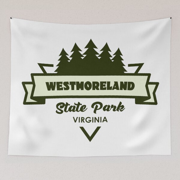 Item preview, Westmoreland State Park Virginia Trees And Ribbon designed and sold by bivenart.
