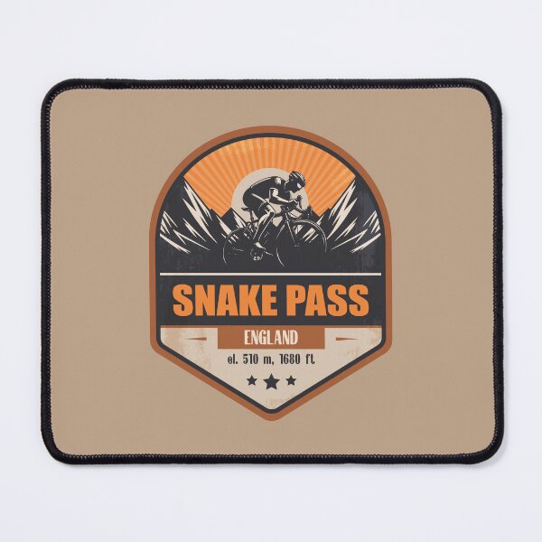 Item preview, Snake Pass England Cycling Mountain Design designed and sold by CynthiaGraphics.