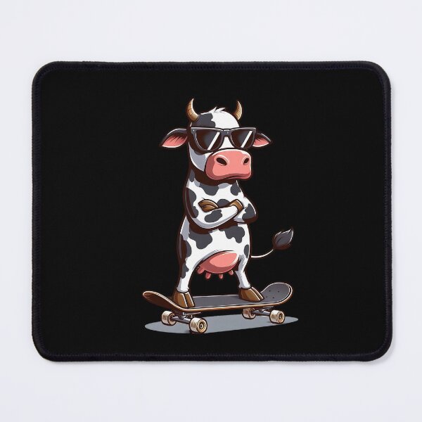 Item preview, Cool skater cow designed and sold by SekoOne.