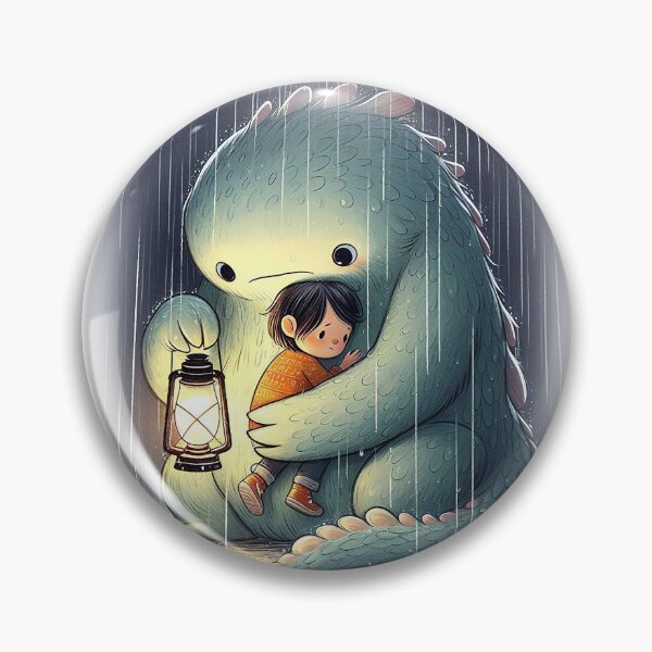 Item preview, Rainy Embrace: A Tale of Friendship and Protection designed and sold by 3MillsDesign.
