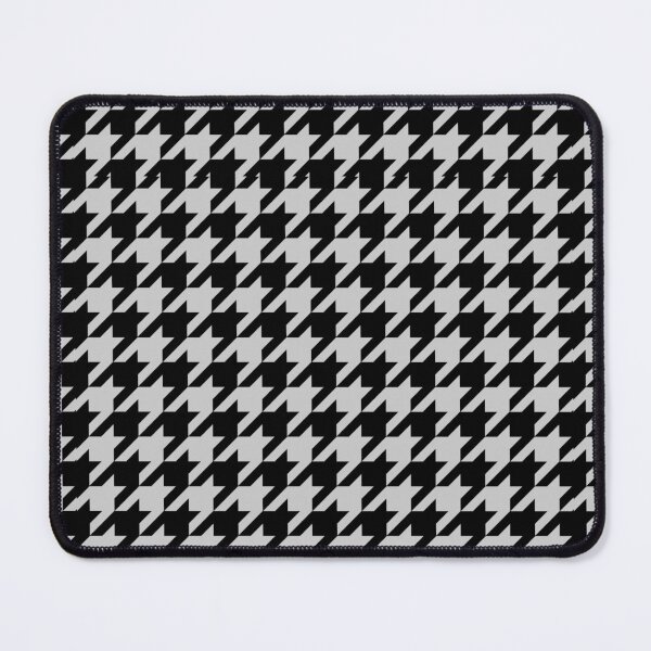 Item preview, Grey White Houndstooth Pattern Design designed and sold by PatternTitan.