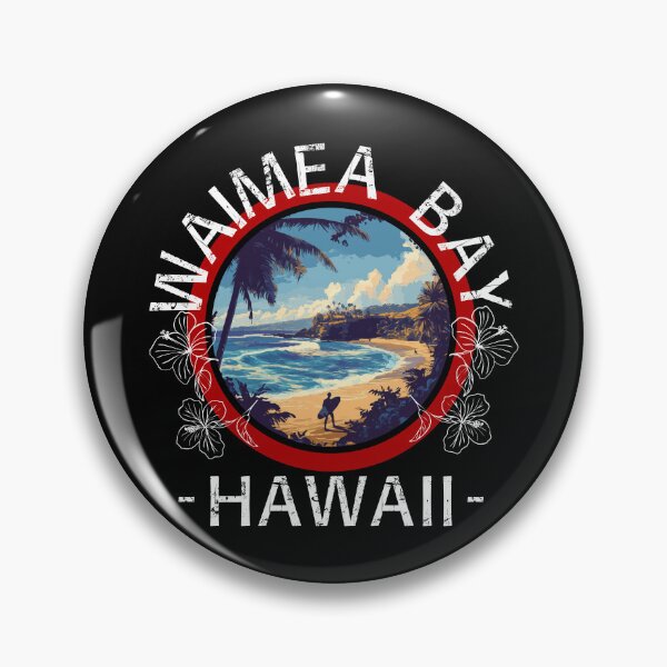 Item preview, Waimea Bay - Hawaii (with White Lettering) designed and sold by VelvetRoom.