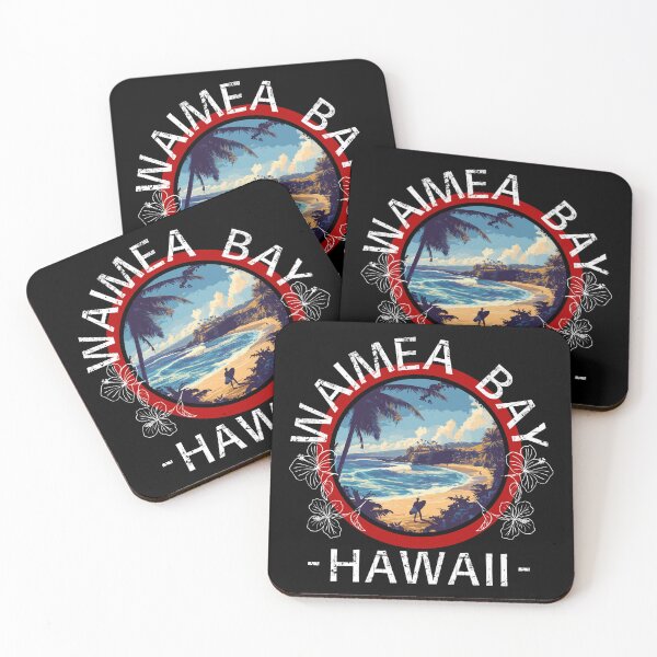 Item preview, Waimea Bay - Hawaii (with White Lettering) designed and sold by VelvetRoom.