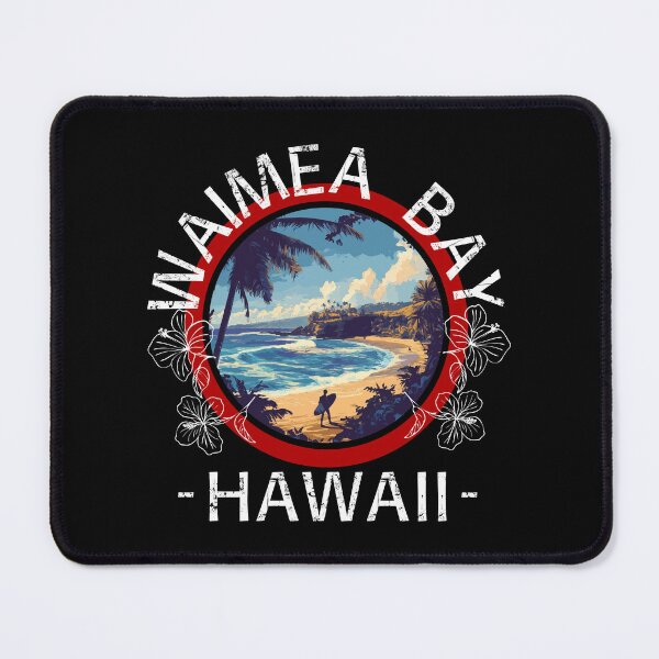 Item preview, Waimea Bay - Hawaii (with White Lettering) designed and sold by VelvetRoom.