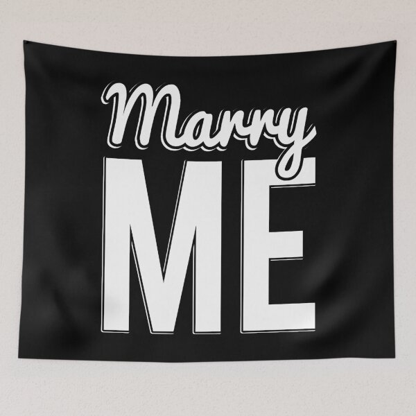 Item preview, Marry Me Proposal designed and sold by flippinsg.