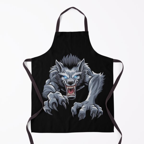 Item preview, Angry Blue-eyed Werewolf with Huge Claws designed and sold by Promoc.