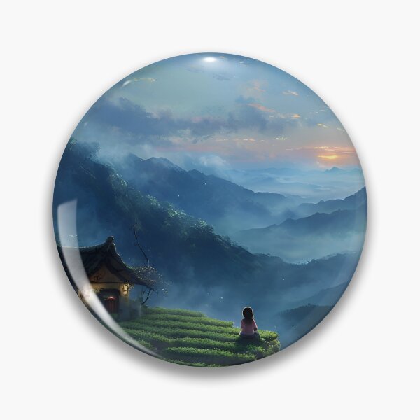 Item preview, Mountains in the mist designed and sold by violethue.